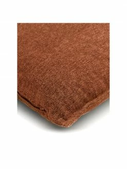 Westwing Collection Coussin canapé 60x60 terracotta Lennon, larg. 60 x long. 60 cm 7 Westwing Collection Coussin canapé 60x60 terracotta Lennon, larg. 60 x long. 60 cm -furniture Soldes Coussin canape 60x60 terracotta Lennon 3