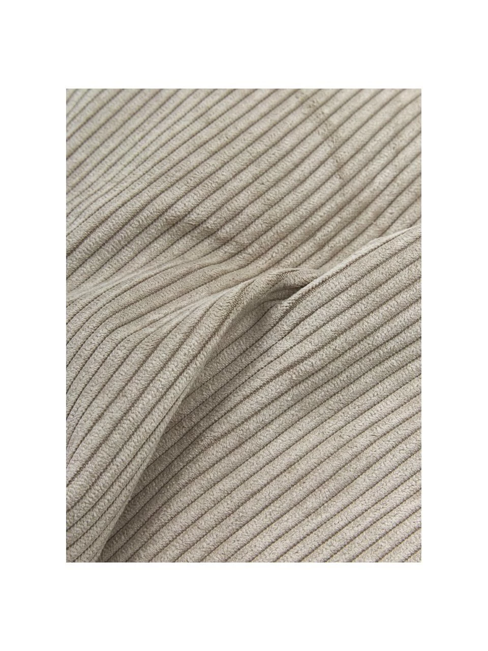 Westwing Collection Coussin canapé 60x60 velours côtelé beige Lennon, larg. 60 x long. 60 cm 4 Westwing Collection Coussin canapé 60x60 velours côtelé beige Lennon, larg. 60 x long. 60 cm – Image 4