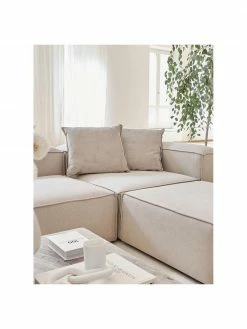 Westwing Collection Coussin canapé 60x60 velours côtelé beige Lennon, larg. 60 x long. 60 cm 11 Westwing Collection Coussin canapé 60x60 velours côtelé beige Lennon, larg. 60 x long. 60 cm -furniture Soldes Coussin canape 60x60 velours cotele beige Lennon 5