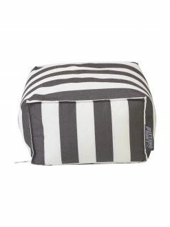 Magma Coussin de sol d'extérieur gris/blanc Korfu, larg. 65 x haut. 35 cm 10 Magma Coussin de sol d'extérieur gris/blanc Korfu, larg. 65 x haut. 35 cm -furniture Soldes Coussin de sol dexterieur grisblanc Korfu 4