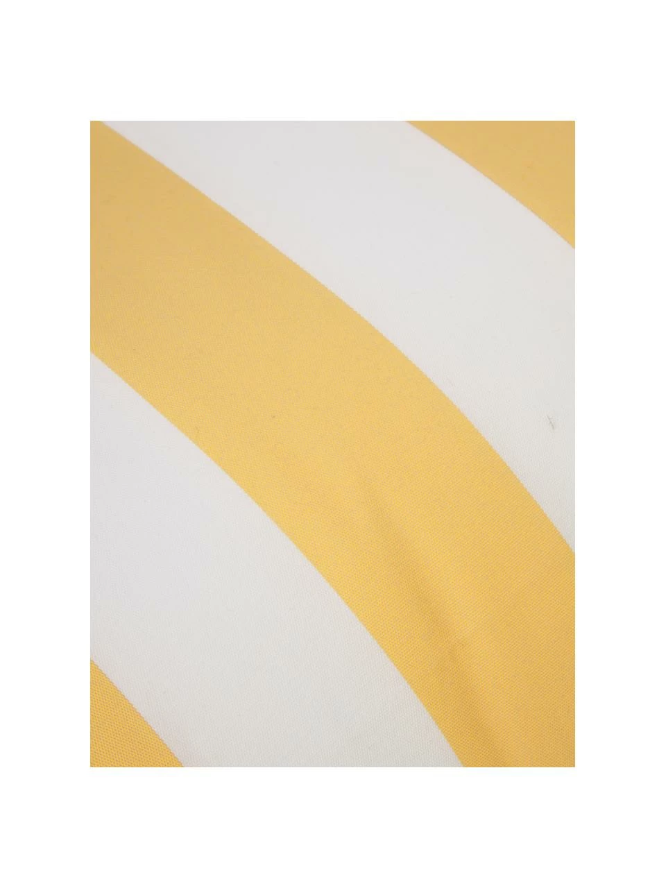 Magma Coussin de sol d'extérieur jaune/blanc Korfu, larg. 65 x haut. 35 cm 6 Magma Coussin de sol d'extérieur jaune/blanc Korfu, larg. 65 x haut. 35 cm – Image 6