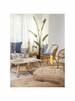 Calma House Coussin de sol en jute Ural, larg. 60 x haut. 13 cm -furniture Soldes Coussin de sol en jute Ural 2