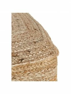 Calma House Coussin de sol en jute Ural, larg. 60 x haut. 13 cm -furniture Soldes Coussin de sol en jute Ural 5