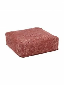 Westwing Collection Coussin de sol vintage Rebel, larg. 70 x haut. 26 cm