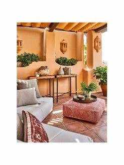 Westwing Collection Coussin de sol vintage Rebel, larg. 70 x haut. 26 cm -furniture Soldes Coussin de sol vintage Rebel 8