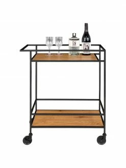 Desserte en métal Vita, larg. 68 x haut. 79 cm -furniture Soldes Desserte en metal Vita 3