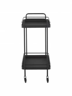 Hübsch Desserte en métal noir Barclay, larg. 62 x haut. 79 cm -furniture Soldes Desserte en metal noir Barclay 4