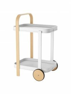 Umbra Desserte métal blanc Bellwood, larg. 53 x haut. 80 cm