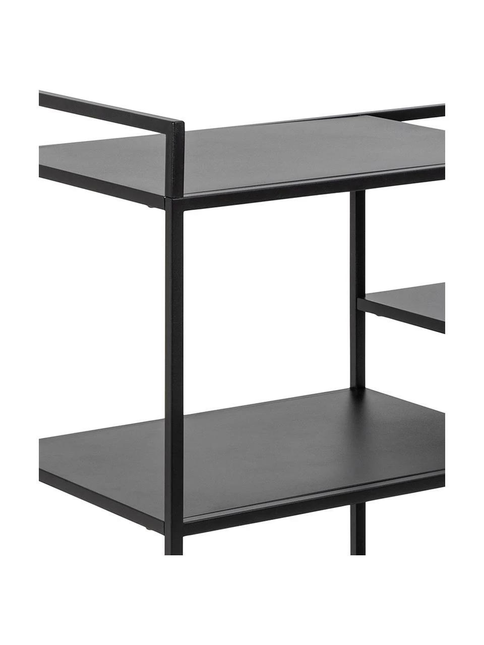 Westwing Collection Desserte noire en métal Neptun, larg. 78 x haut. 85 cm 6 Westwing Collection Desserte noire en métal Neptun, larg. 78 x haut. 85 cm – Image 6