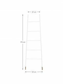Zuiver Échelle à serviettes Rack Ladder, larg. 54 x haut. 175 cm -furniture Soldes Echelle a serviettes Rack Ladder 2