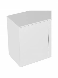 Enfilade blanche avec portes Join, larg. 180 x haut. 84 cm -furniture Soldes Enfilade blanche avec portes Join 5