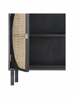 HKliving Enfilade en cannage artisanal Lizzie, larg. 160 x haut. 81 cm -furniture Soldes Enfilade en cannage artisanal Lizzie 5