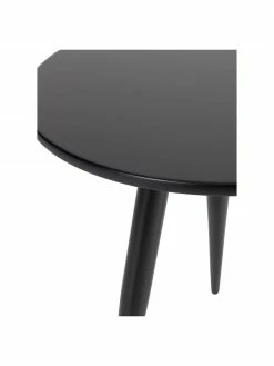 Ensemble de 2 tables d'appoint noires Colette, Lot de différentes tailles -furniture Soldes Ensemble de 2 tables dappoint noires Colette 4