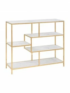 Étagère aspect marbre Aruba, larg. 110 x haut. 90 cm