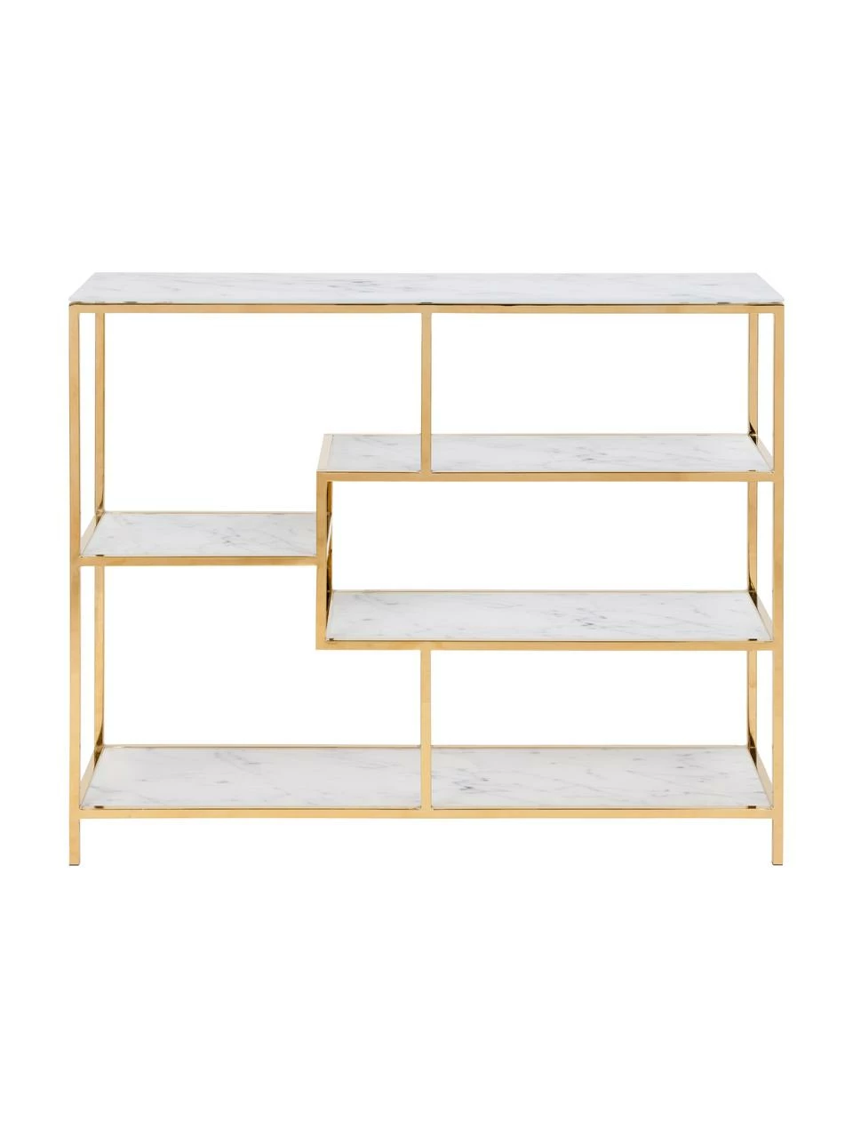 Étagère aspect marbre Aruba, larg. 110 x haut. 90 cm 5 Étagère aspect marbre Aruba, larg. 110 x haut. 90 cm – Image 5