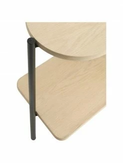 Étagère basse bois et métal Gugge, larg. 150 x haut. 61 cm -furniture Soldes Etagere basse bois et metal Gugge 3