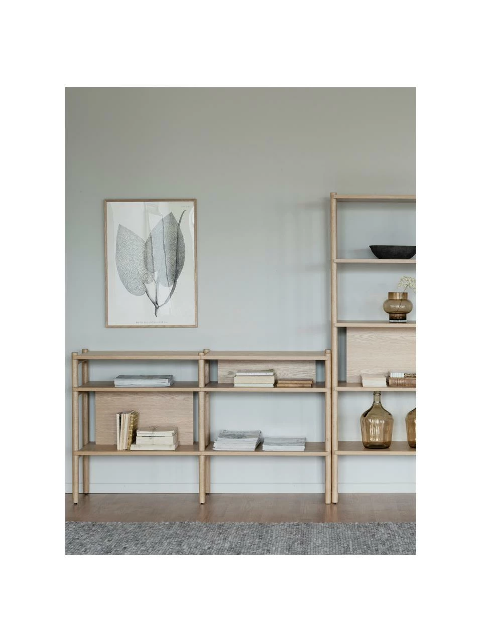 Rowico Étagère chêne Holton, larg. 140 x haut. 81 cm 6 Rowico Étagère chêne Holton, larg. 140 x haut. 81 cm – Image 6