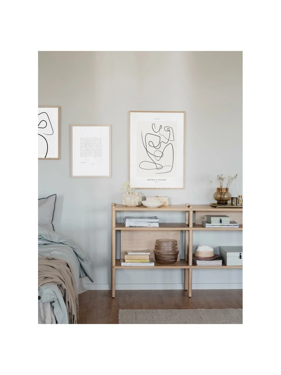 Rowico Étagère chêne Holton, larg. 140 x haut. 81 cm 2 Rowico Étagère chêne Holton, larg. 140 x haut. 81 cm – Image 2