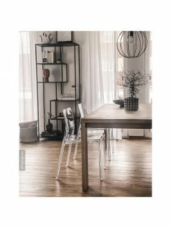 Étagère en bois et métal Seaford, larg. 77 x haut. 185 cm -furniture Soldes Etagere en bois et metal Seaford 5