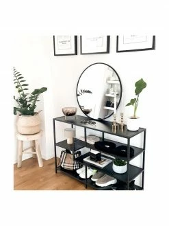 Étagère en bois et métal Seaford, larg. 114 x haut. 78 cm 8 Étagère en bois et métal Seaford, larg. 114 x haut. 78 cm -furniture Soldes Etagere en bois et metal Seaford 8