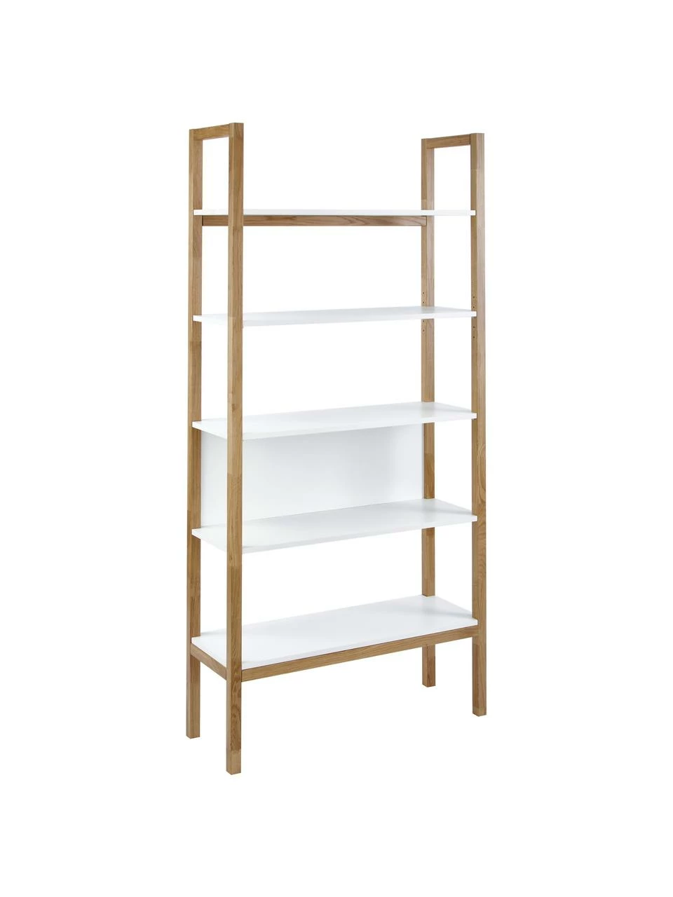 Woodman Étagère en chêne Farringdon, larg. 90 x haut. 185 cm 1 Woodman Étagère en chêne Farringdon, larg. 90 x haut. 185 cm