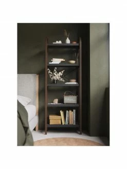 Umbra Étagère en métal avec cadre en bois Bellwood, larg. 61 x haut. 170 cm -furniture Soldes Etagere en metal avec cadre en bois Bellwood 2