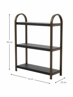 Umbra Étagère en métal avec cadre en bois Bellwood, larg. 72 x haut. 90 cm 9 Umbra Étagère en métal avec cadre en bois Bellwood, larg. 72 x haut. 90 cm -furniture Soldes Etagere en metal avec cadre en bois Bellwood 21