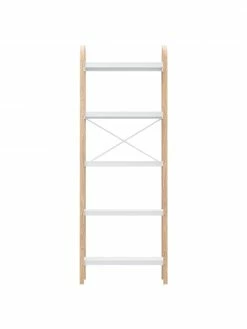Umbra Étagère en métal avec cadre en bois Bellwood, larg. 61 x haut. 170 cm -furniture Soldes Etagere en metal avec cadre en bois Bellwood 9