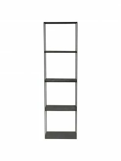 Étagère en métal noir Expo, larg. 50 x haut. 180 cm 9 Étagère en métal noir Expo, larg. 50 x haut. 180 cm -furniture Soldes Etagere en metal noir Expo 3