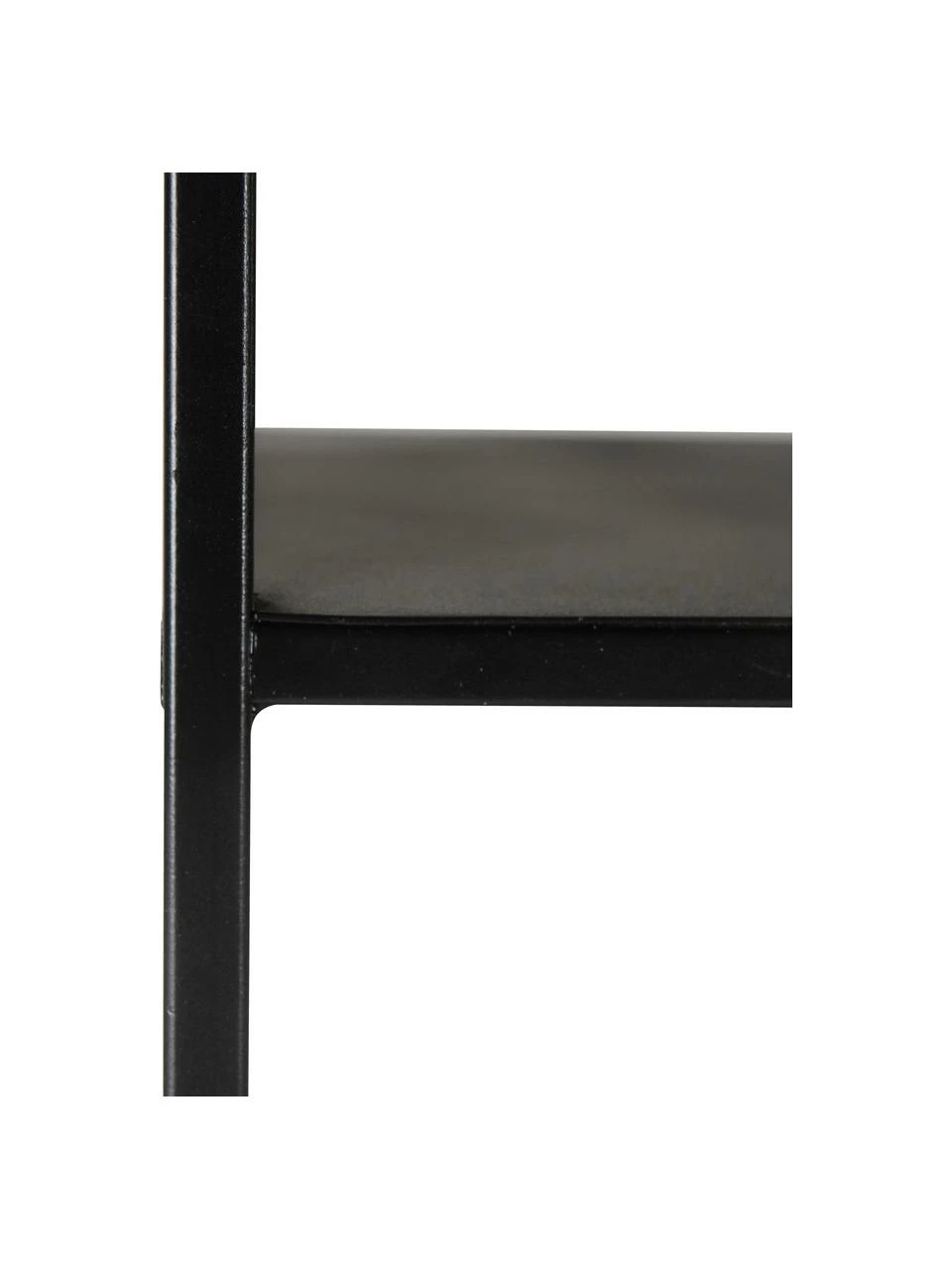 Étagère en métal noir Expo, larg. 50 x haut. 180 cm 6 Étagère en métal noir Expo, larg. 50 x haut. 180 cm – Image 6