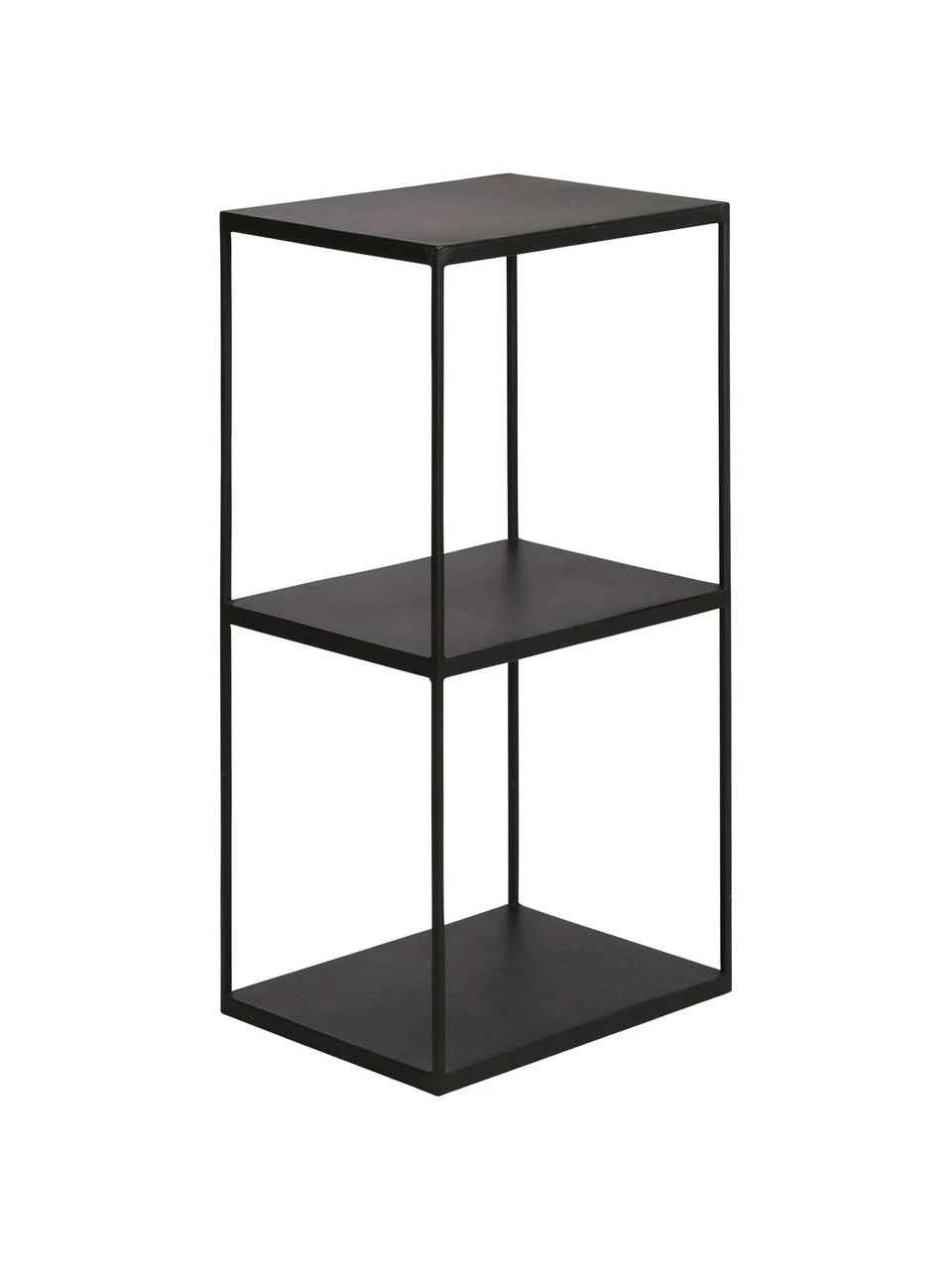 Étagère en métal noir Expo, larg. 43 x haut. 86 cm 1 Étagère en métal noir Expo, larg. 43 x haut. 86 cm