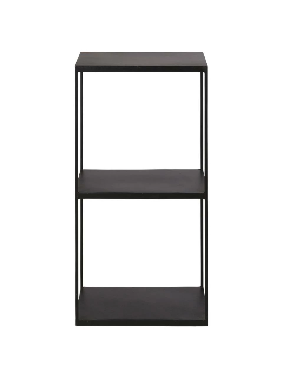 Étagère en métal noir Expo, larg. 43 x haut. 86 cm 4 Étagère en métal noir Expo, larg. 43 x haut. 86 cm – Image 4