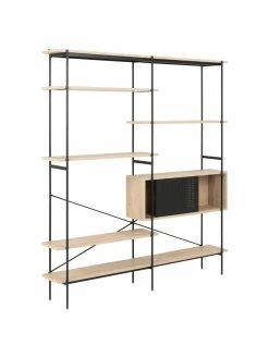 Étagère industrielle Angus, larg. 172 x haut. 188 cm -furniture Soldes Etagere industrielle Angus 4