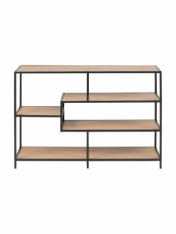 Étagère industrielle en bois et métal Seaford Zig, larg. 114 x haut. 78 cm -furniture Soldes Etagere industrielle en bois et metal Seaford Zig 4