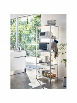 Yamazaki Étagère industrielle en métal blanc Killy, larg. 60 x haut. 170 cmDisponibilité limitée 9 Yamazaki Étagère industrielle en métal blanc Killy, larg. 60 x haut. 170 cmDisponibilité limitée -furniture Soldes Etagere industrielle en metal blanc Killy 3