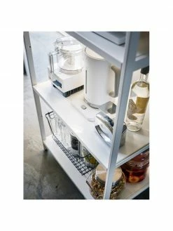 Yamazaki Étagère industrielle en métal blanc Killy, larg. 60 x haut. 170 cmDisponibilité limitée 10 Yamazaki Étagère industrielle en métal blanc Killy, larg. 60 x haut. 170 cmDisponibilité limitée -furniture Soldes Etagere industrielle en metal blanc Killy 4