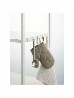 Yamazaki Étagère industrielle en métal blanc Killy, larg. 60 x haut. 170 cmDisponibilité limitée 11 Yamazaki Étagère industrielle en métal blanc Killy, larg. 60 x haut. 170 cmDisponibilité limitée -furniture Soldes Etagere industrielle en metal blanc Killy 5