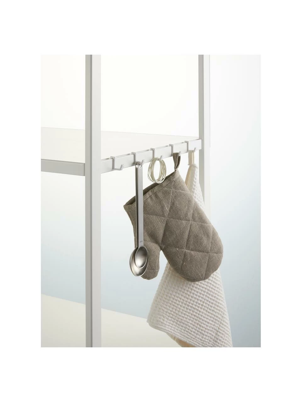 Yamazaki Étagère industrielle en métal blanc Killy, larg. 60 x haut. 170 cmDisponibilité limitée 6 Yamazaki Étagère industrielle en métal blanc Killy, larg. 60 x haut. 170 cmDisponibilité limitée – Image 6