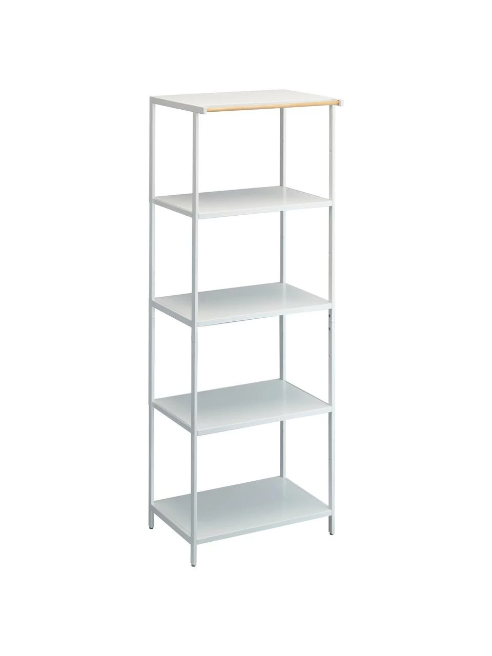 Yamazaki Étagère industrielle en métal blanc Killy, larg. 60 x haut. 170 cmDisponibilité limitée 1 Yamazaki Étagère industrielle en métal blanc Killy, larg. 60 x haut. 170 cmDisponibilité limitée