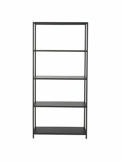 Westwing Collection Étagère industrielle en métal noir Neptun, larg. 70 x prof. 150 cmSeulement 1 produit disponible -furniture Soldes Etagere industrielle en metal noir Neptun 7