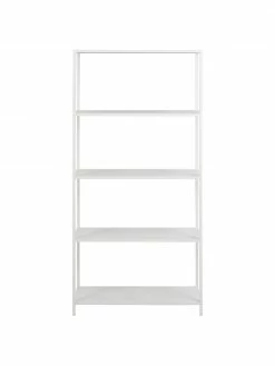 Westwing Collection Étagère industrielle métal blanc Neptun, larg. 70 x haut. 150 cm -furniture Soldes Etagere industrielle metal blanc Neptun 4