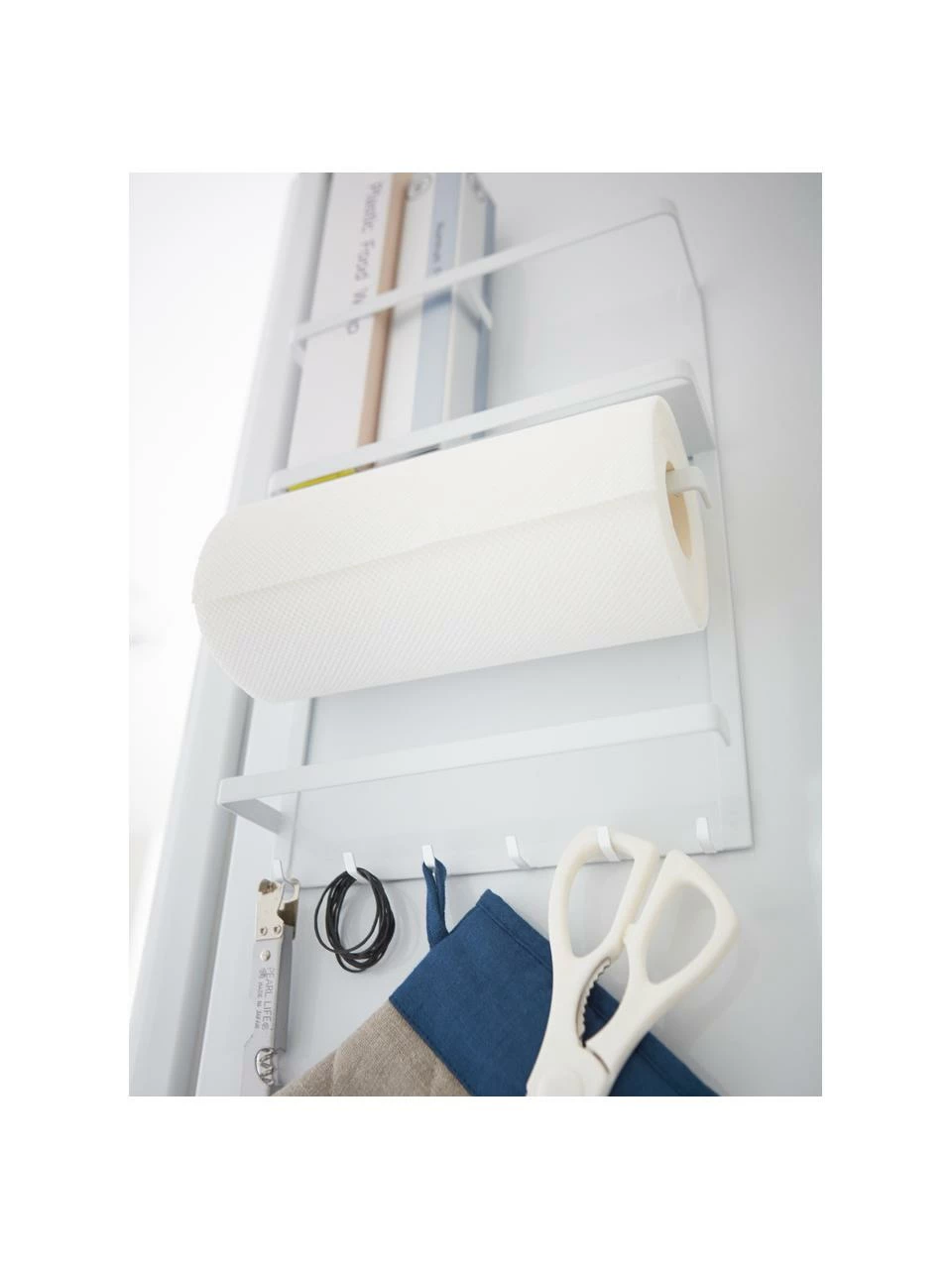 Yamazaki Étagère latérale magnétique blanche Tower, larg. 25 x long. 34 cm 6 Yamazaki Étagère latérale magnétique blanche Tower, larg. 25 x long. 34 cm – Image 6