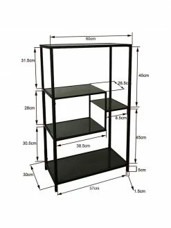 Kare Design Étagère moderne Loft, larg. 60 cm, haut. 100 cm -furniture Soldes Etagere moderne Loft 3