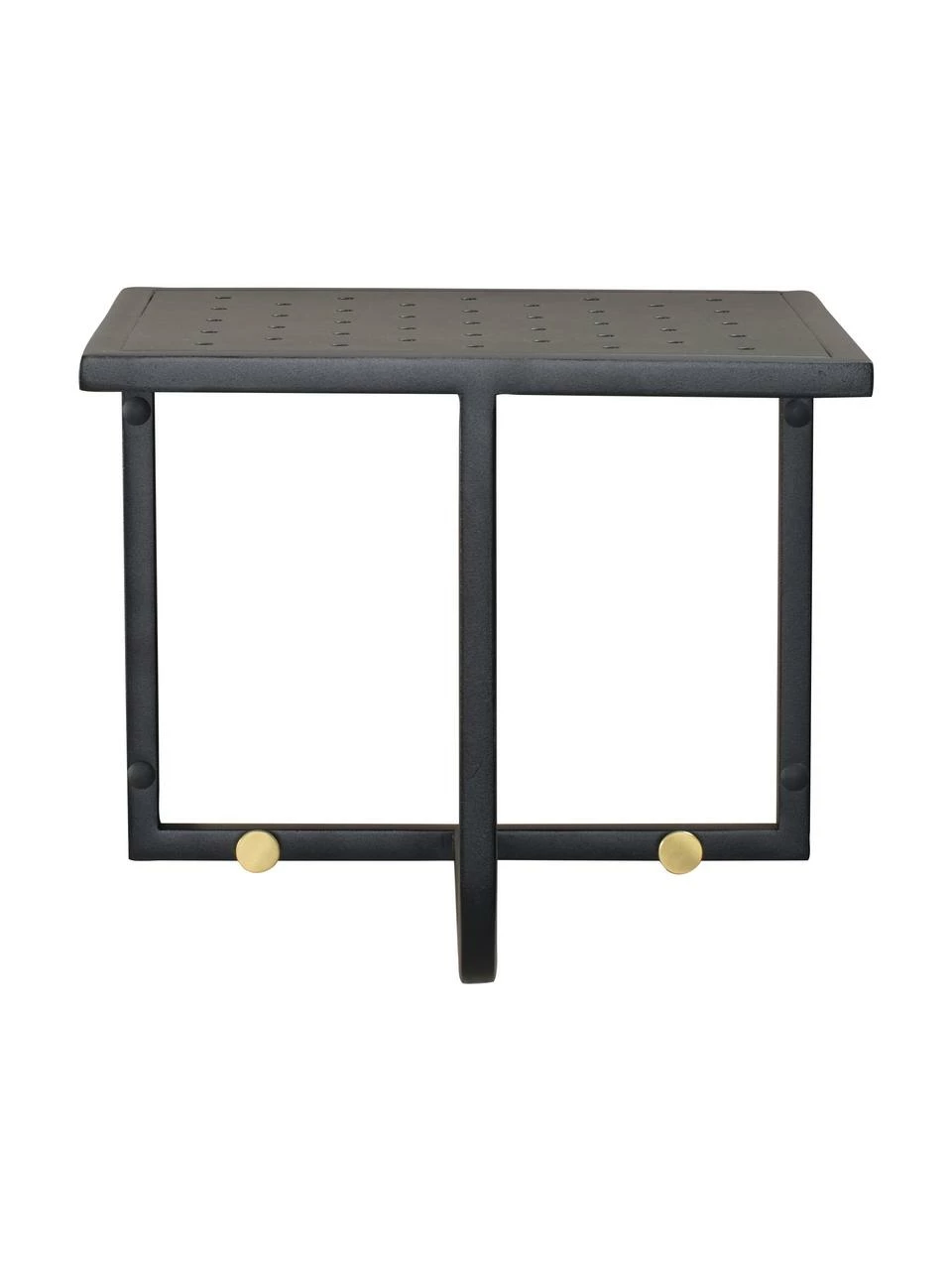 Rowico Étagère murale avec crochets métal noir Malone, larg. 32 x haut. 27 cm 4 Rowico Étagère murale avec crochets métal noir Malone, larg. 32 x haut. 27 cm – Image 4