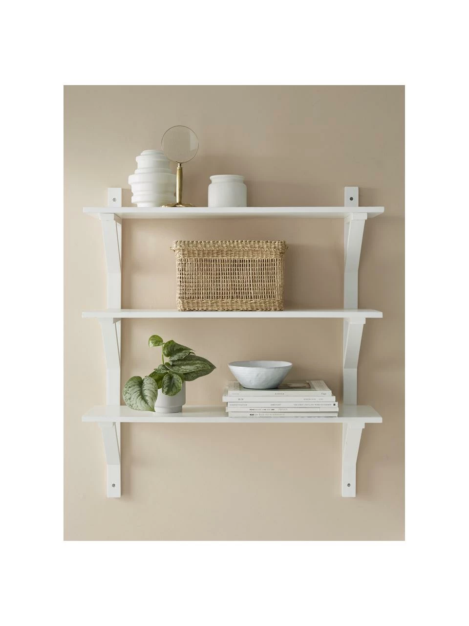 Étagère murale bois de bouleau blanc Vagghylla, larg. 80 x haut. 90 cmDisponibilité limitée 2 Étagère murale bois de bouleau blanc Vagghylla, larg. 80 x haut. 90 cmDisponibilité limitée – Image 2