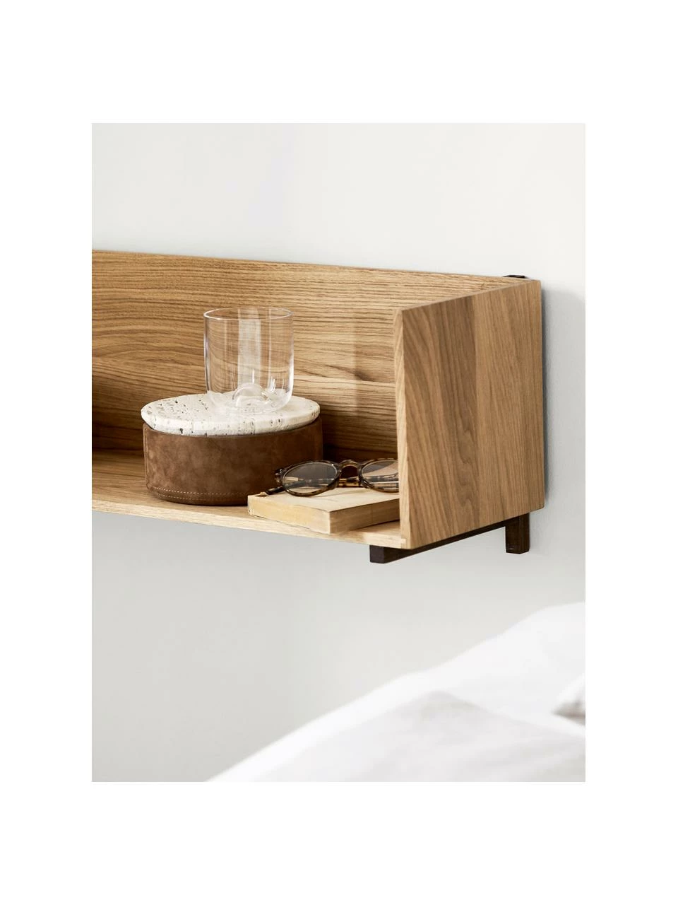 Étagère murale bois de chêne Stack, larg. 75 x haut. 25 cm 2 Étagère murale bois de chêne Stack, larg. 75 x haut. 25 cm – Image 2