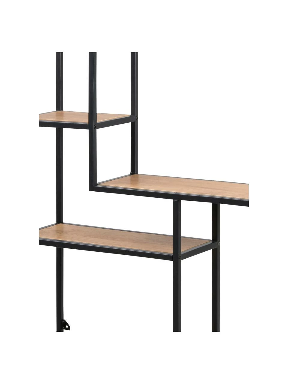 Étagère murale en bois et métal Seaford Zig, larg. 75 x haut. 91 cm 4 Étagère murale en bois et métal Seaford Zig, larg. 75 x haut. 91 cm – Image 4