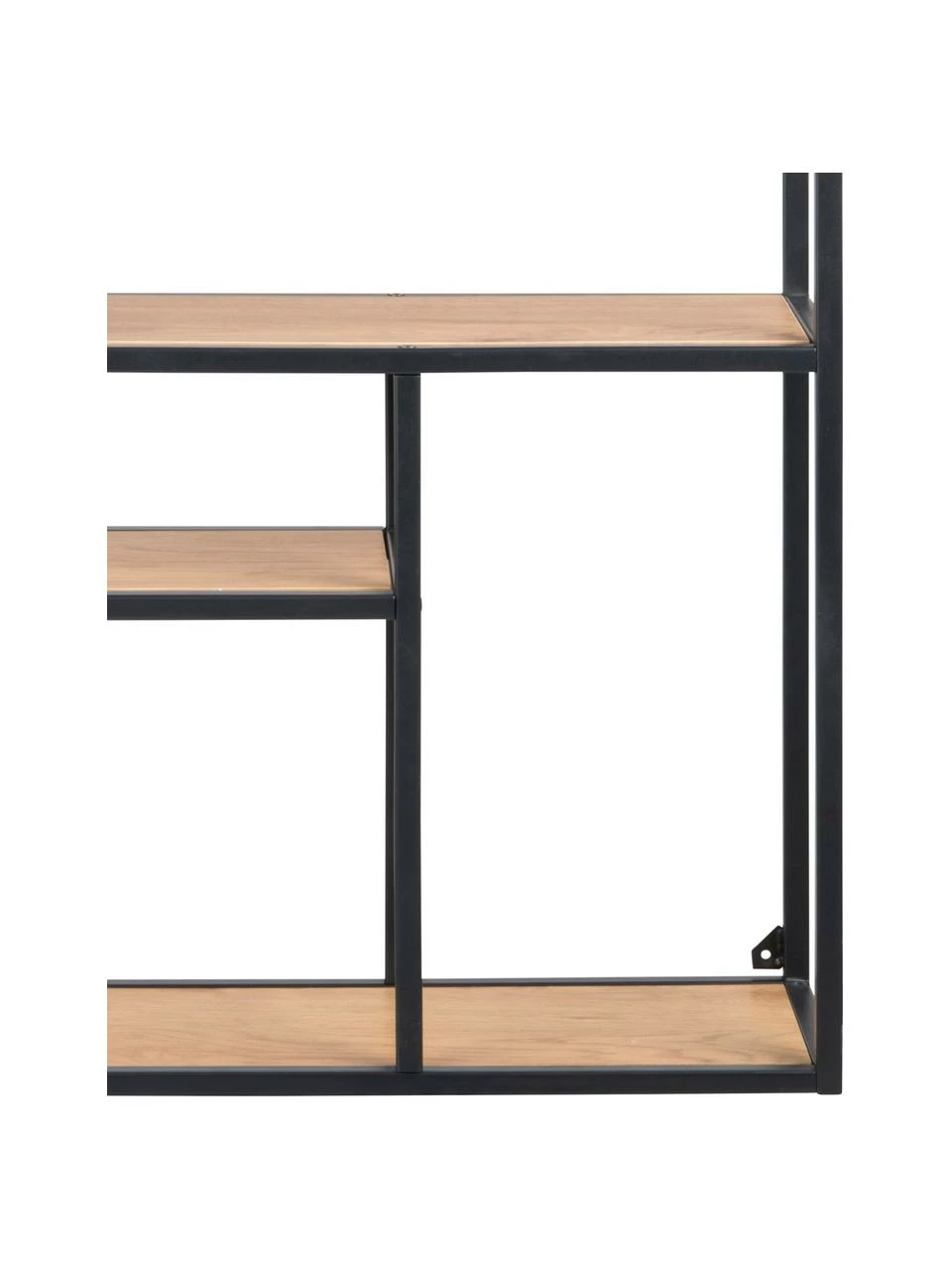 Étagère murale en bois et métal Seaford Zig, larg. 75 x haut. 91 cm 5 Étagère murale en bois et métal Seaford Zig, larg. 75 x haut. 91 cm – Image 5