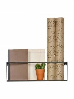 Étagère murale en métal Meert, larg. 50 x haut. 16 cm -furniture Soldes Etagere murale en metal Meert 11