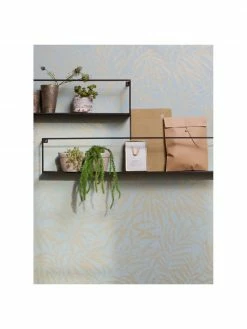 Étagère murale en métal Meert, larg. 100 x haut. 16 cm -furniture Soldes Etagere murale en metal Meert 4